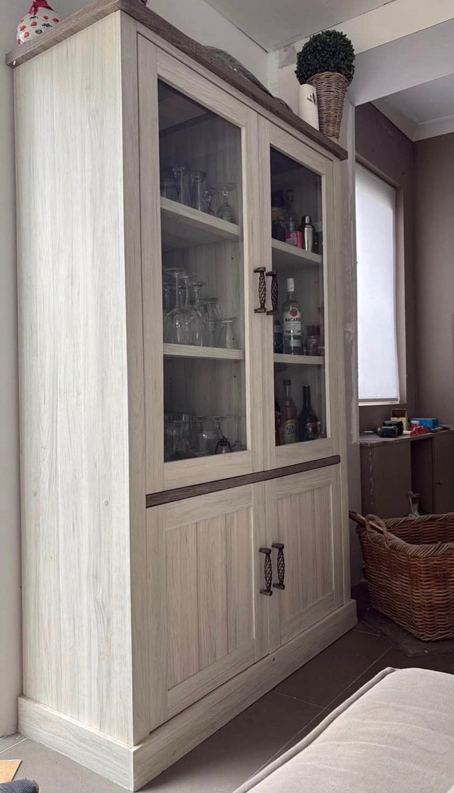 Barkast, Huis en Inrichting, Kasten | Buffetkasten, Ophalen, Gebruikt, 100 tot 150 cm