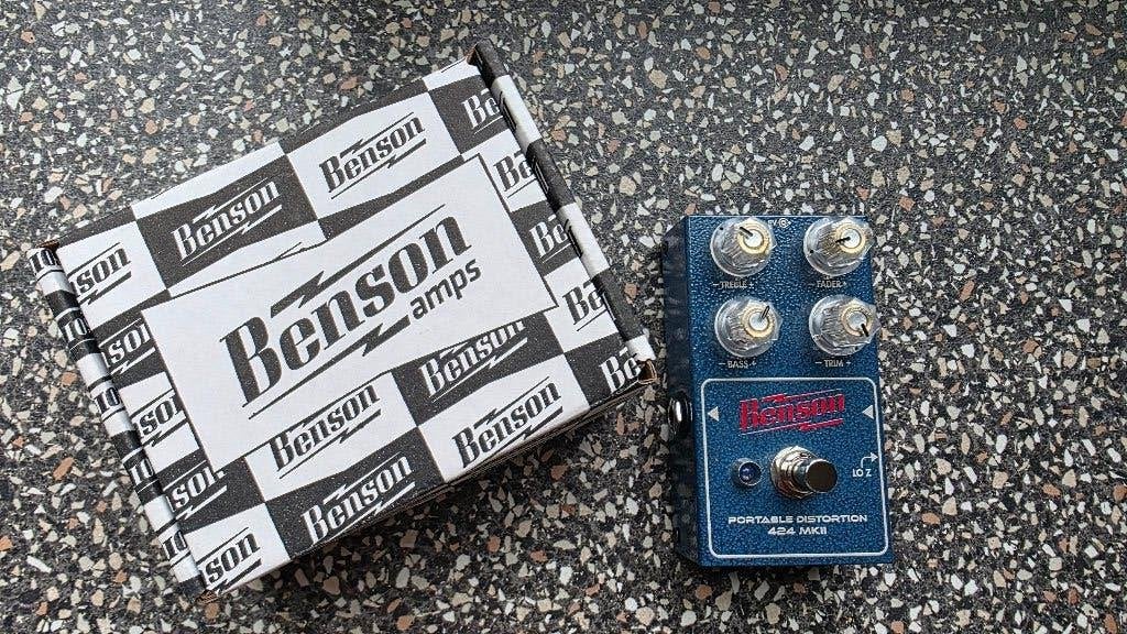 Distorsion portable Benson MKII, Enlèvement ou Envoi, Comme neuf, Distortion, Overdrive ou Fuzz