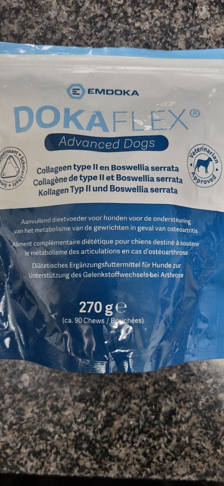 Dokaflex advanced dogs chew 90, Ophalen, Hond