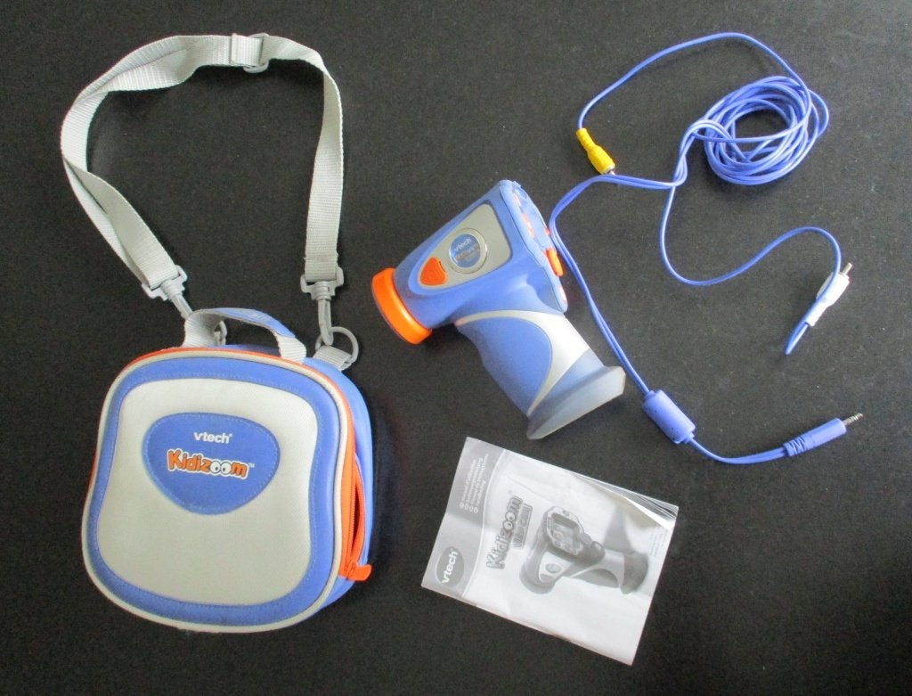 Vtech kidizoom videocam 4in1 digitale camera met tas, Kinderen en Baby's, Ophalen of Verzenden, Gebruikt, 2 tot 4 jaar
