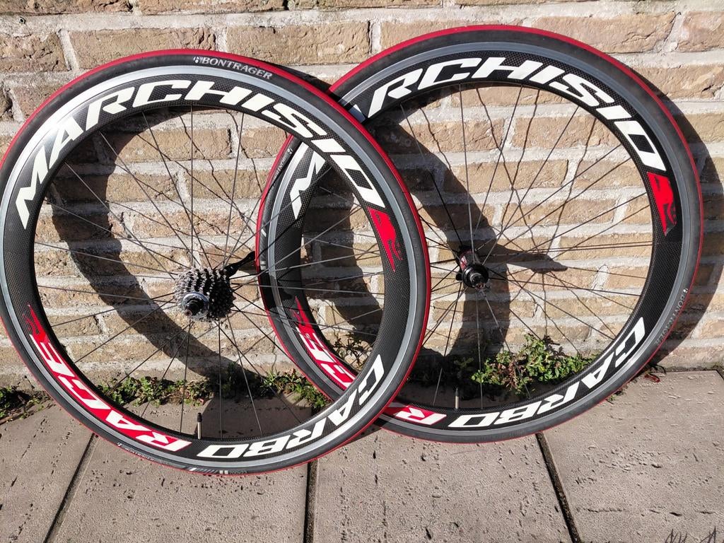 Carbon wielset Marchisio Carbo Race 50 mm, Wiel, Ophalen of Verzenden, Marchisio, Racefiets