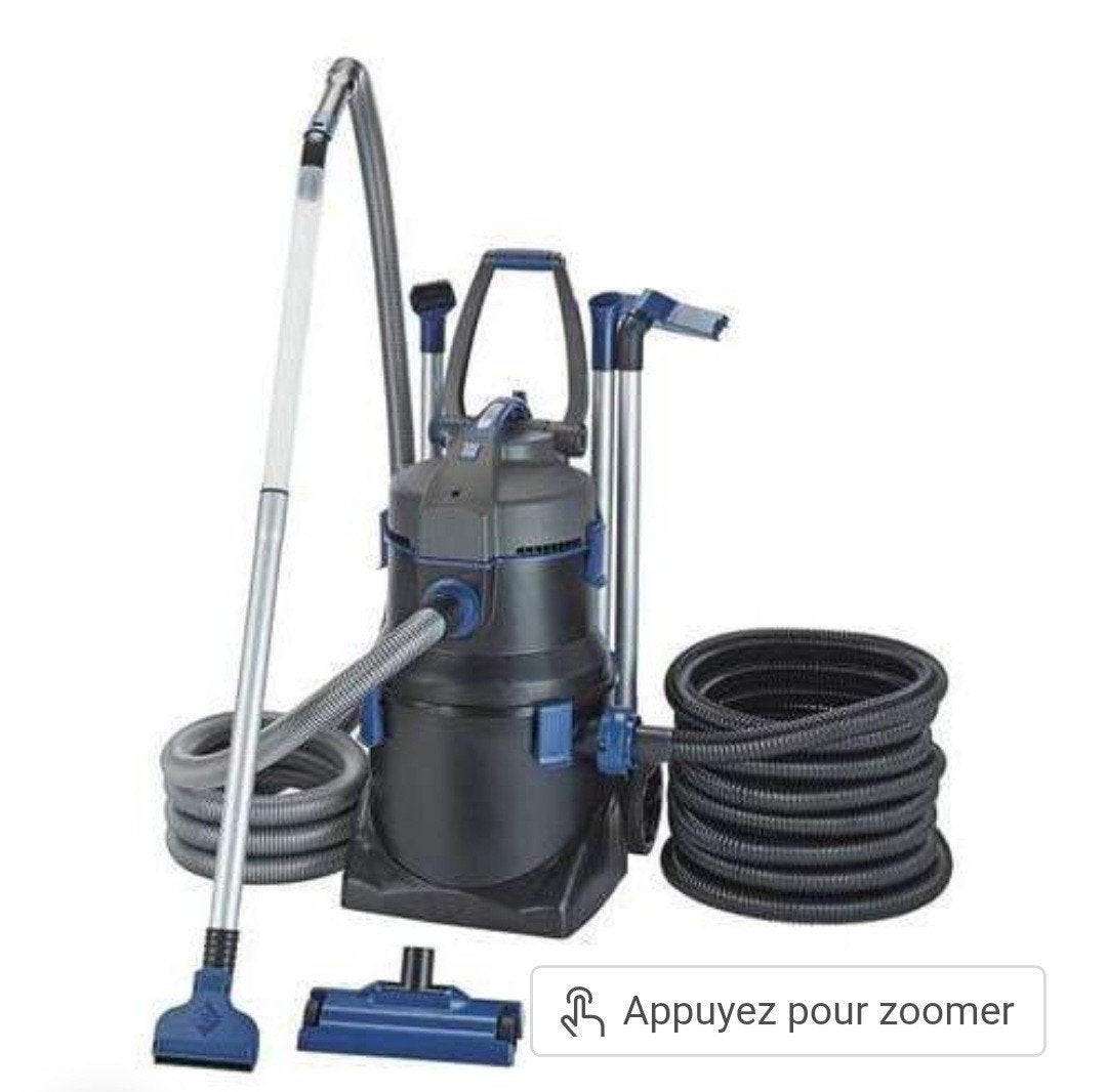 aspiration et vidange bassin etang., Enlèvement