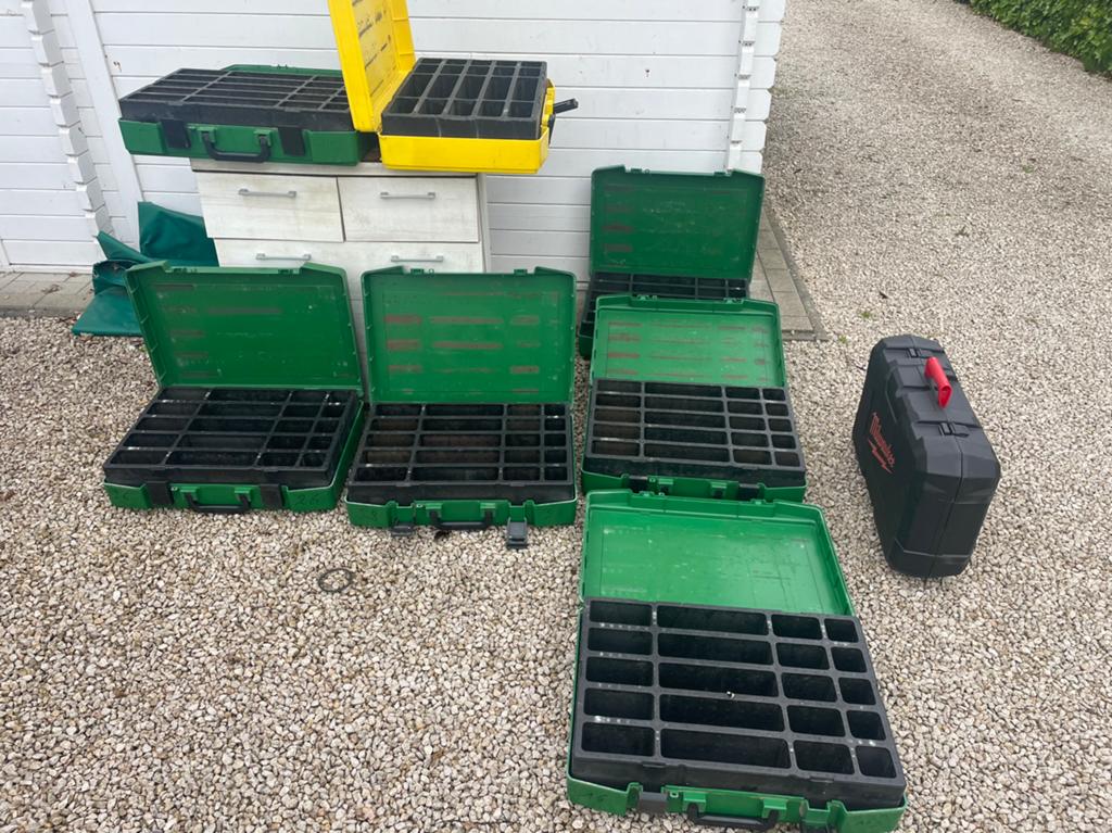 Viega sorteer koffers, Doe-het-zelf en Bouw, Gereedschapskisten, Gebruikt, Ophalen