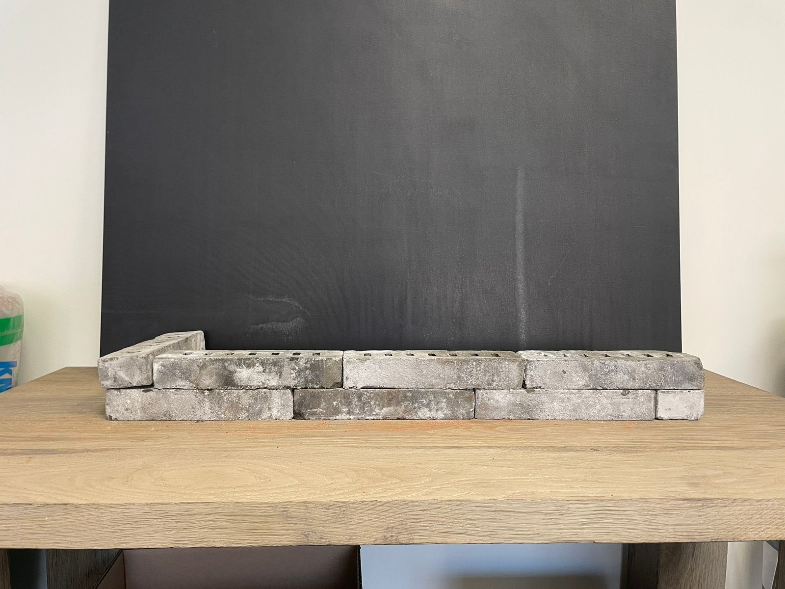 Eco brick metropolis vesta zwart, Ophalen, Nieuw, Bakstenen