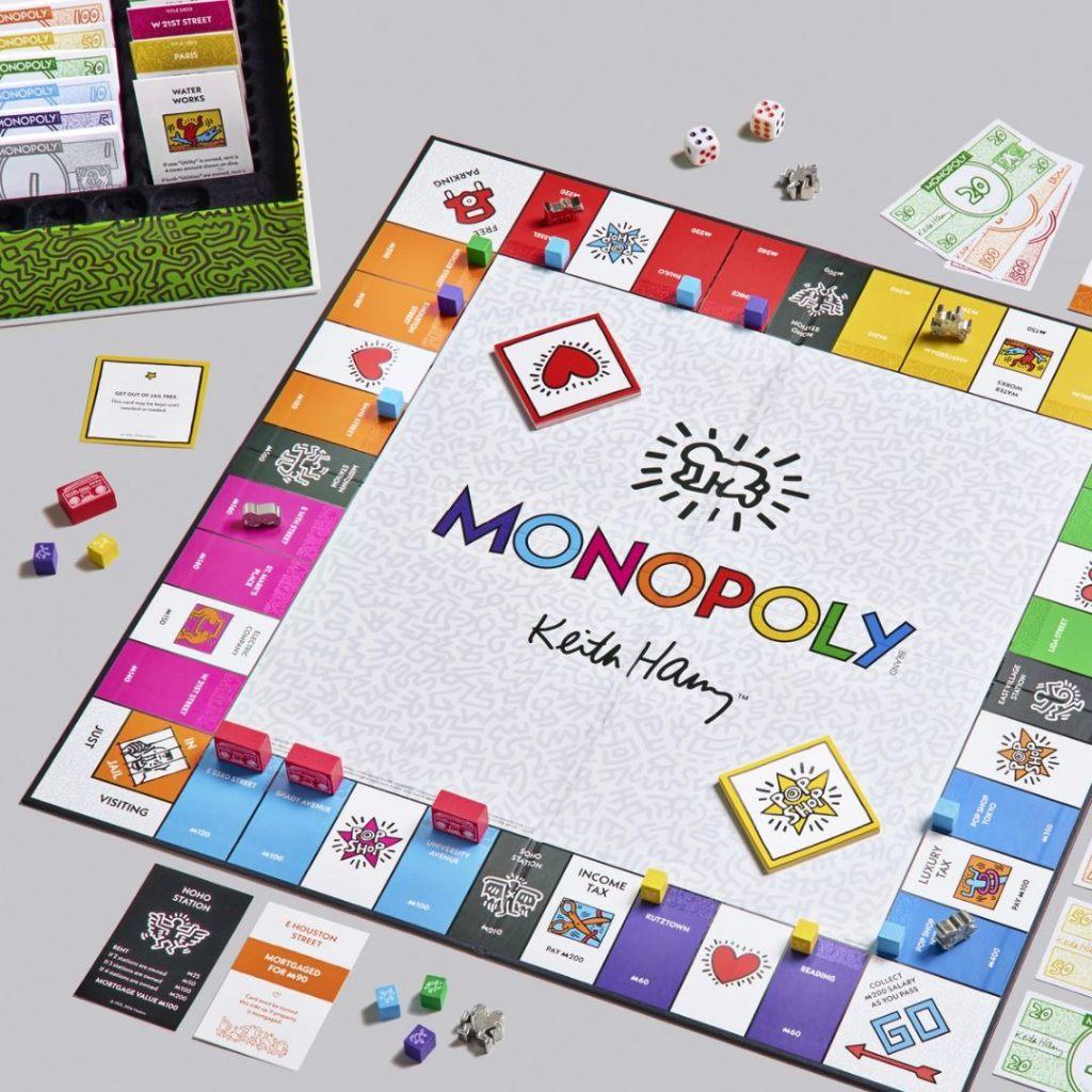 Keith Haring Monopoly — Édition 40e anniversaire de Pop Shop, Trois ou quatre joueurs, Enlèvement ou Envoi, Neuf