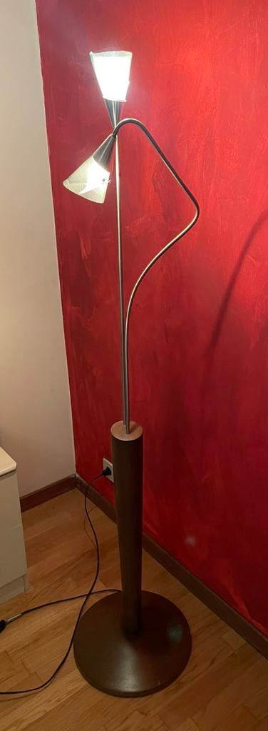 Vintage design staande lamp jaren 80, Ophalen, Zo goed als nieuw