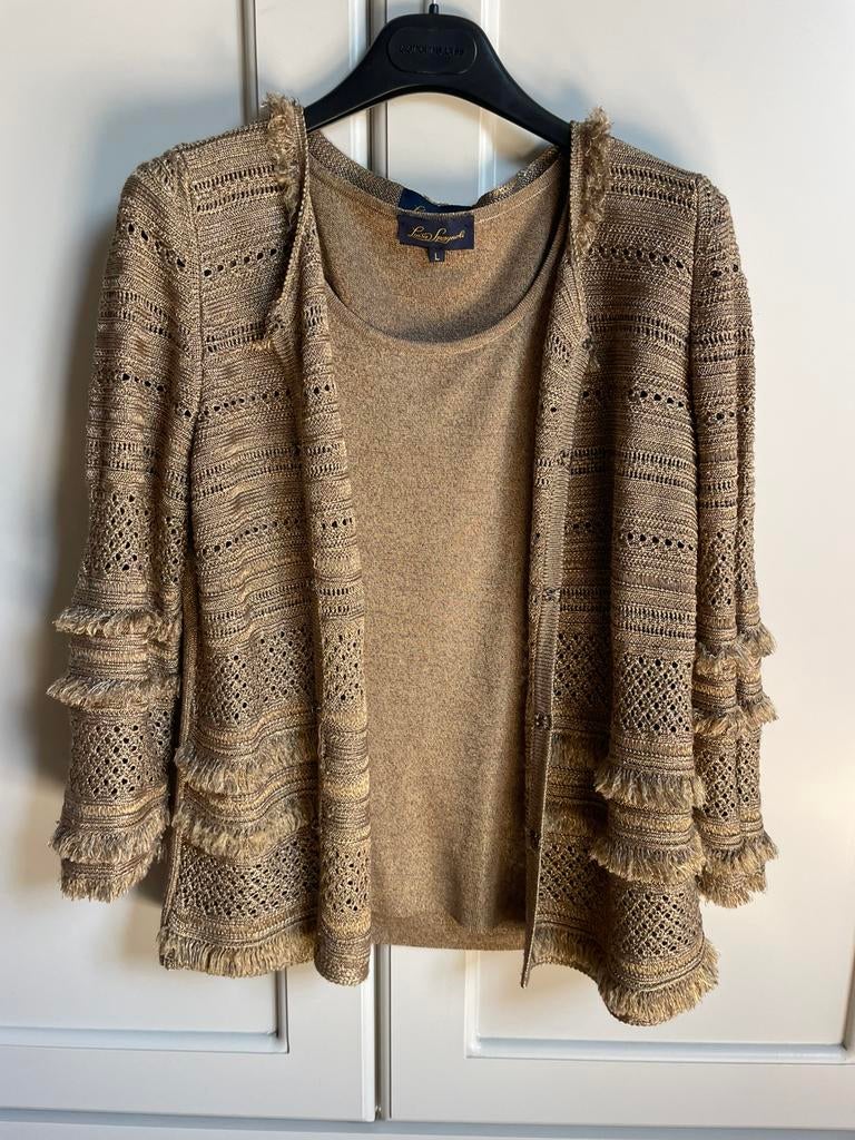 Twinset Luisa Spagnoli Large, Kleding | Dames, Truien en Vesten, Ophalen of Verzenden, Nieuw, Maat 38/40 (M), Overige kleuren
