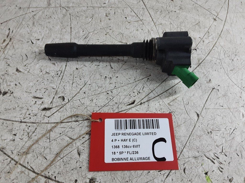 BOBINE D'ALLUMAGE Jeep (55270217), Jeep, Mevr. I. Hauben, Utilisé, Rue de l'Espoir 34 34
4030  GRIVEGNÉE, BE