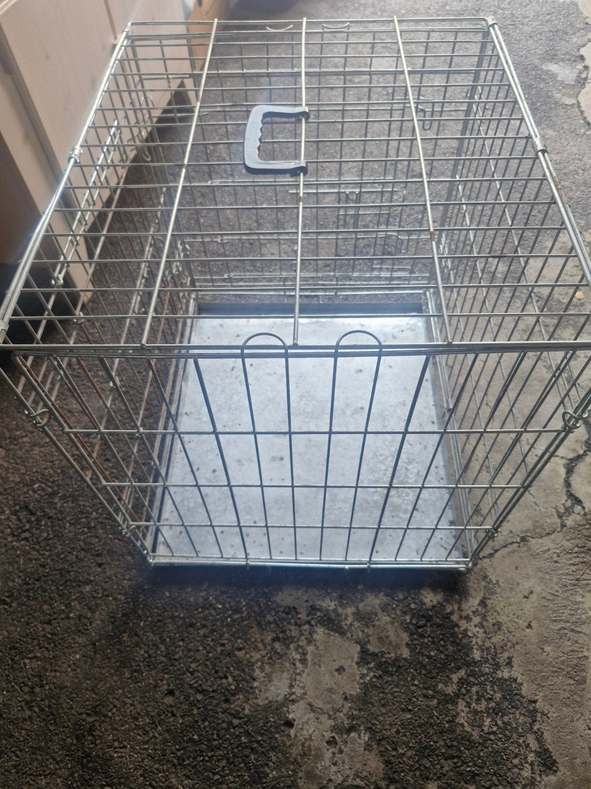 Cage pour chien en métal de 60 cm de haut, 60 cm de large et, Animaux & Accessoires, Enlèvement