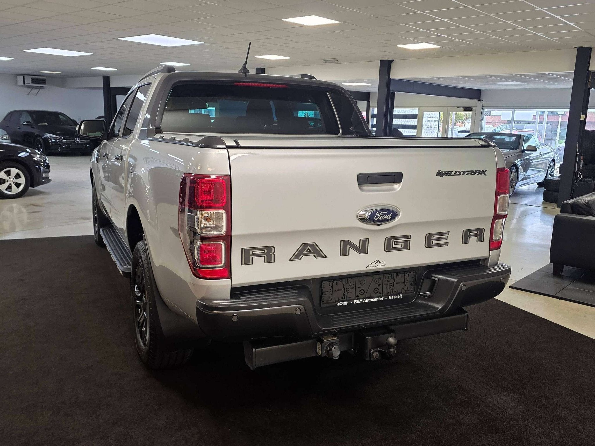 Ford Ranger 2.0 BiT EcoBlue Wildtrak / Trekhaak / 1ste eigen, Autos, Argent ou Gris, Achat, Entreprise, Noir
