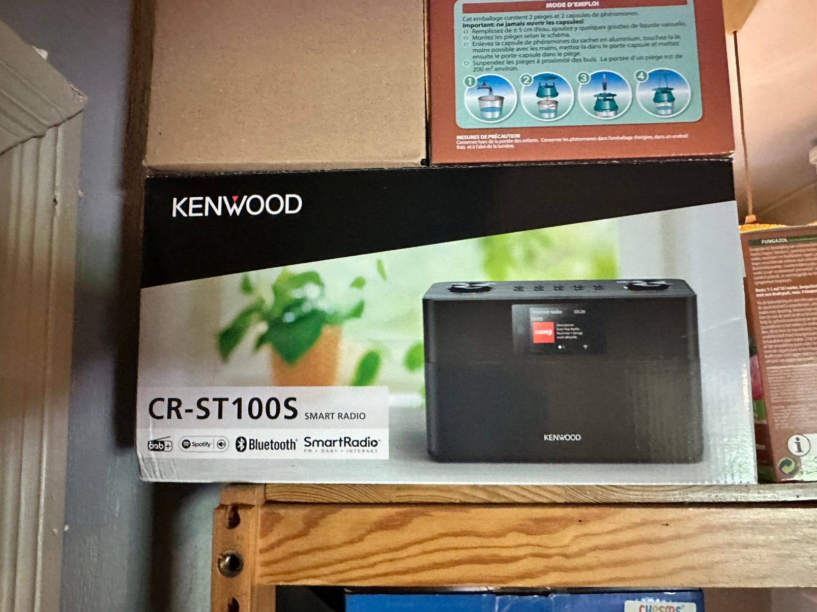 Kenwood Smart Radio met DAB+, FM, Bluetooth & WiFi, Enlèvement, Comme neuf, Radio