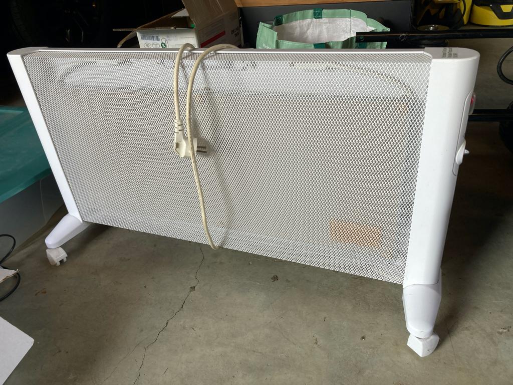 chauffage électrique, 800 watts ou plus, Moins de 60 cm, Comme neuf, Enlèvement