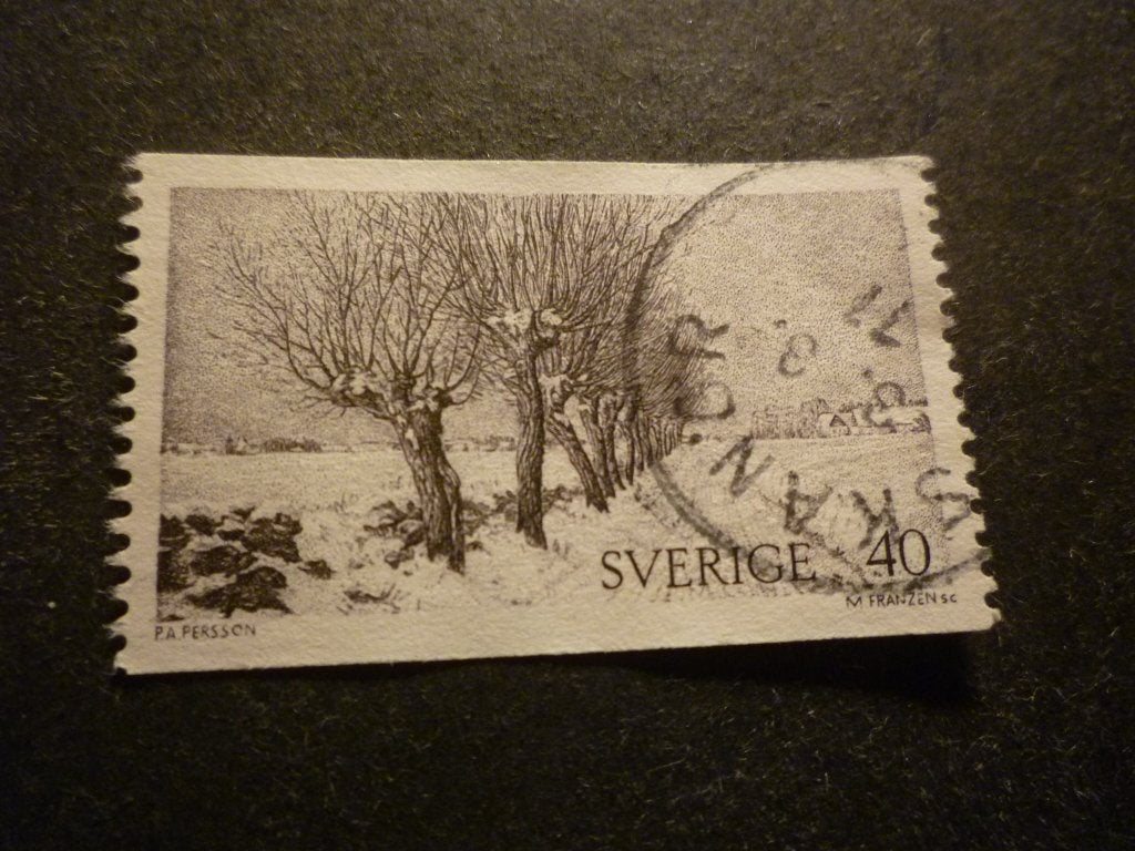 Zweden/Suède 1973 Mi 801yA(o) Gestempeld/Oblitéré, Envoi, Suède