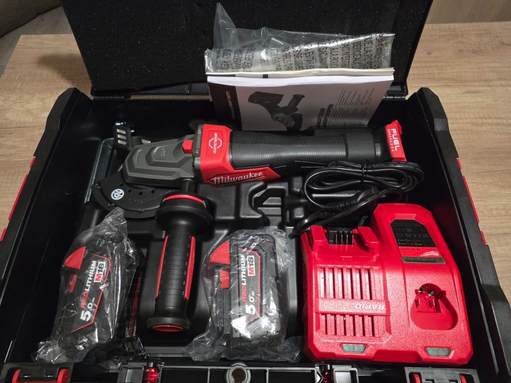 Milwaukee M18 FUEL™  FSAGF125XPDB-502X, Bricolage & Construction, Outillage | Outillage à main, Enlèvement ou Envoi