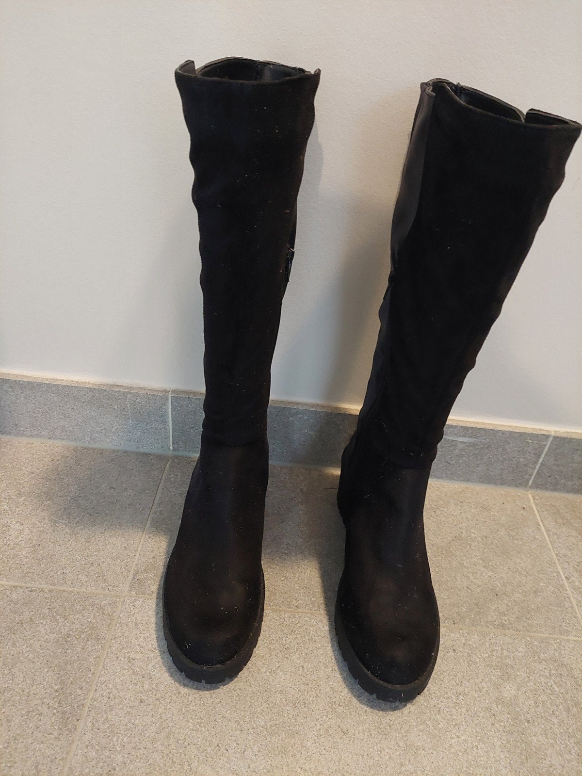 Hoge laarzen 44cm, Ophalen, Hoge laarzen