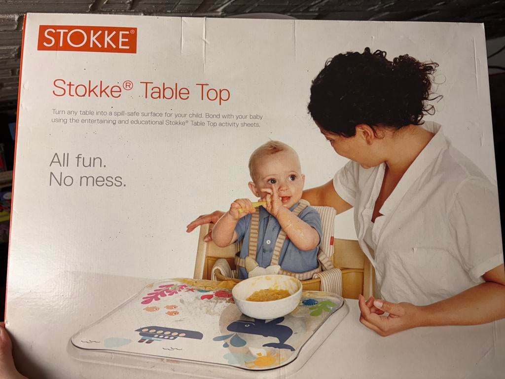 Stokke Table Top, Kinderen en Baby's, Ophalen, Zo goed als nieuw, Overige typen, Afneembaar eetblad