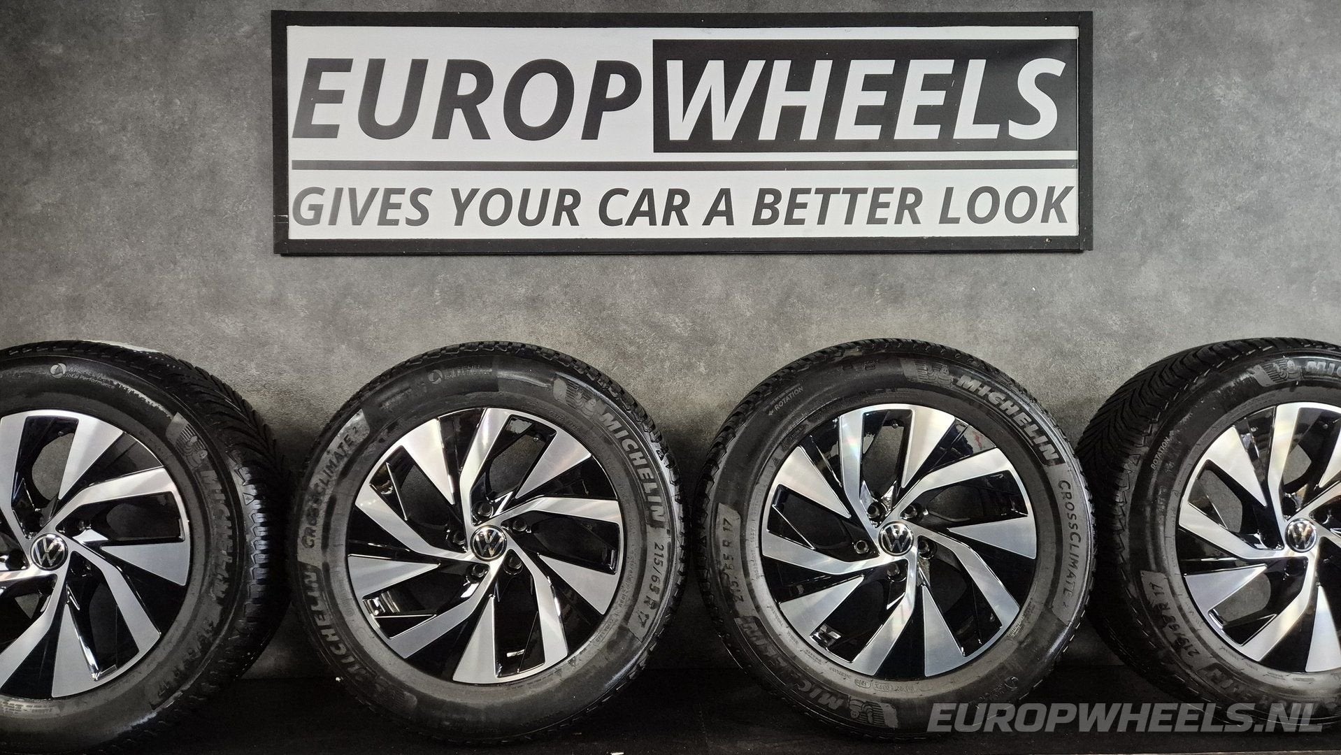 17 inch VW Tiguan Tayron velgen all season NIEUWSTAAT, -, -, Banden en Velgen, 17 inch
