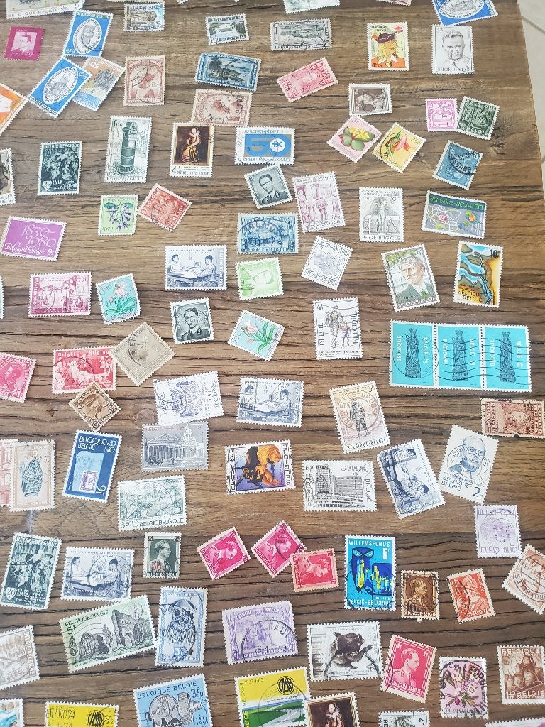 Lot X de 300 timbres belge sourtout Congo faire offre, Enlèvement ou Envoi, Affranchi
