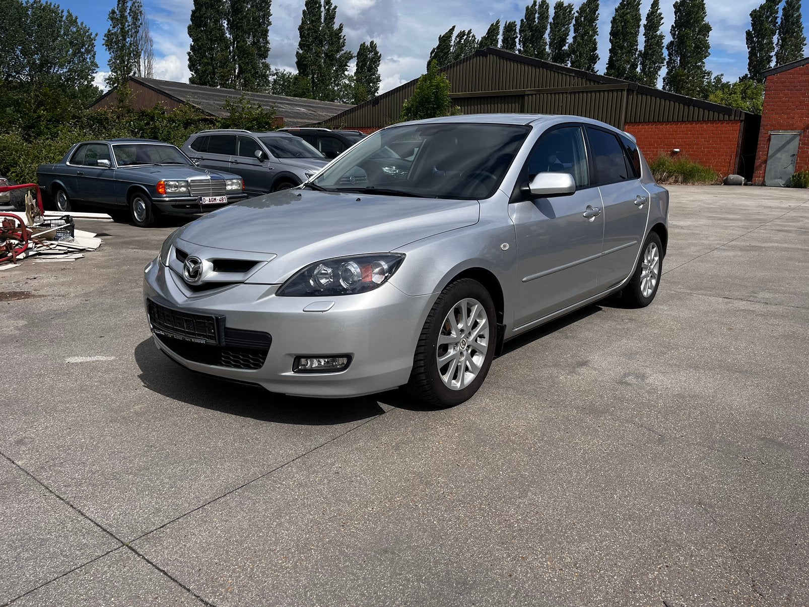 MAZDA 3 1.6 BENZINE VAN 2010 MET 90DKM XENON NIUWE STAAT, Autos, Argent ou Gris, Achat, Entreprise, Boîte manuelle