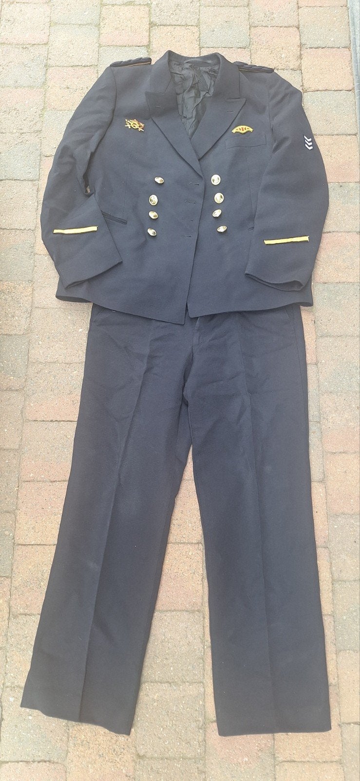 ZMFN Belgisch marinepak, Ophalen, Marine