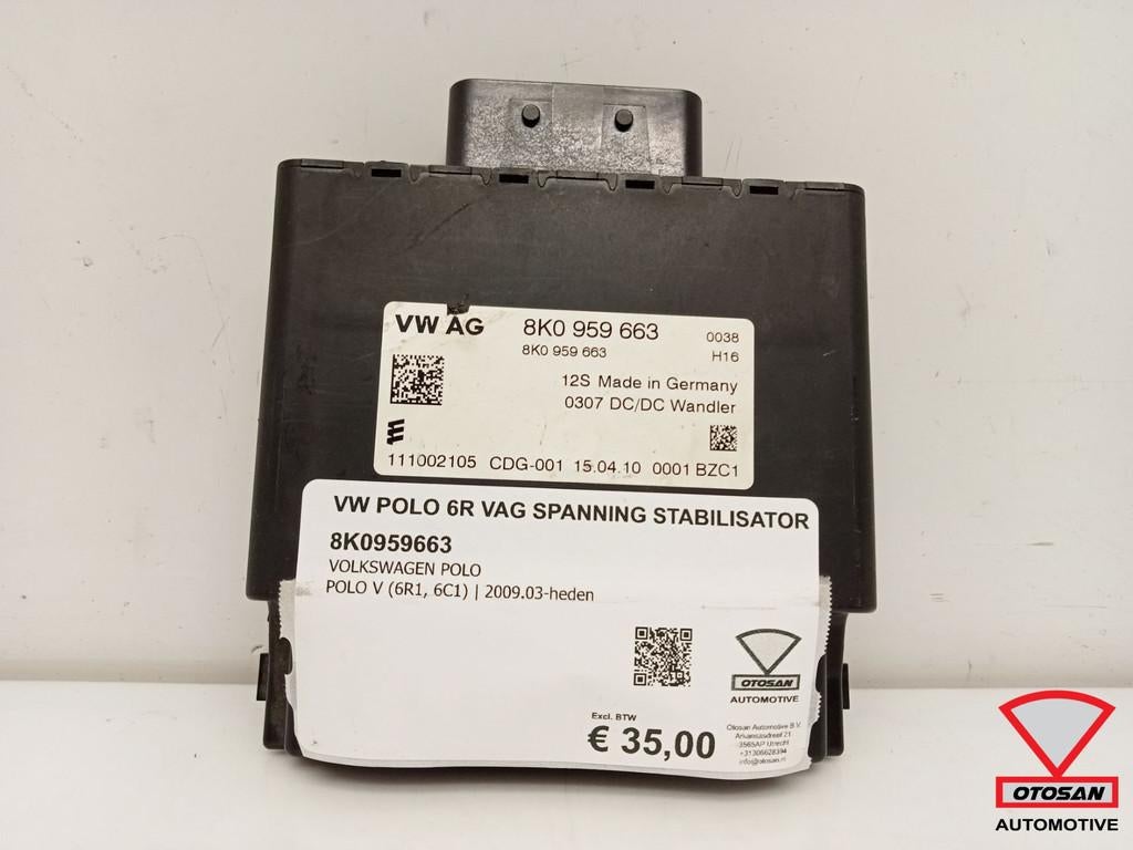 VW Polo 6R VAG Spanning Stabilisator 8K0959663, Gebruikt, Volkswagen, Volkswagen AG, Vw@volkswagen.de