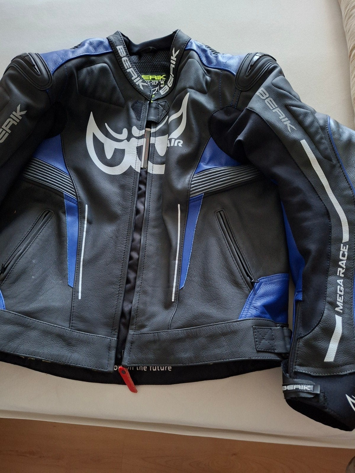 Lederen berik jas nieuw te koop, Motoren, Ophalen