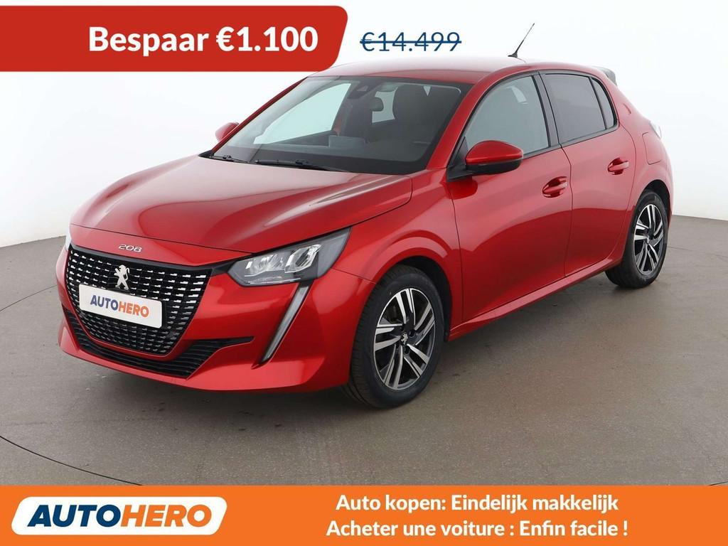 Peugeot 208 1.2 PureTech Allure (bj 2021, automaat), Stof, Gebruikt, 1199 cc, 1165 kg