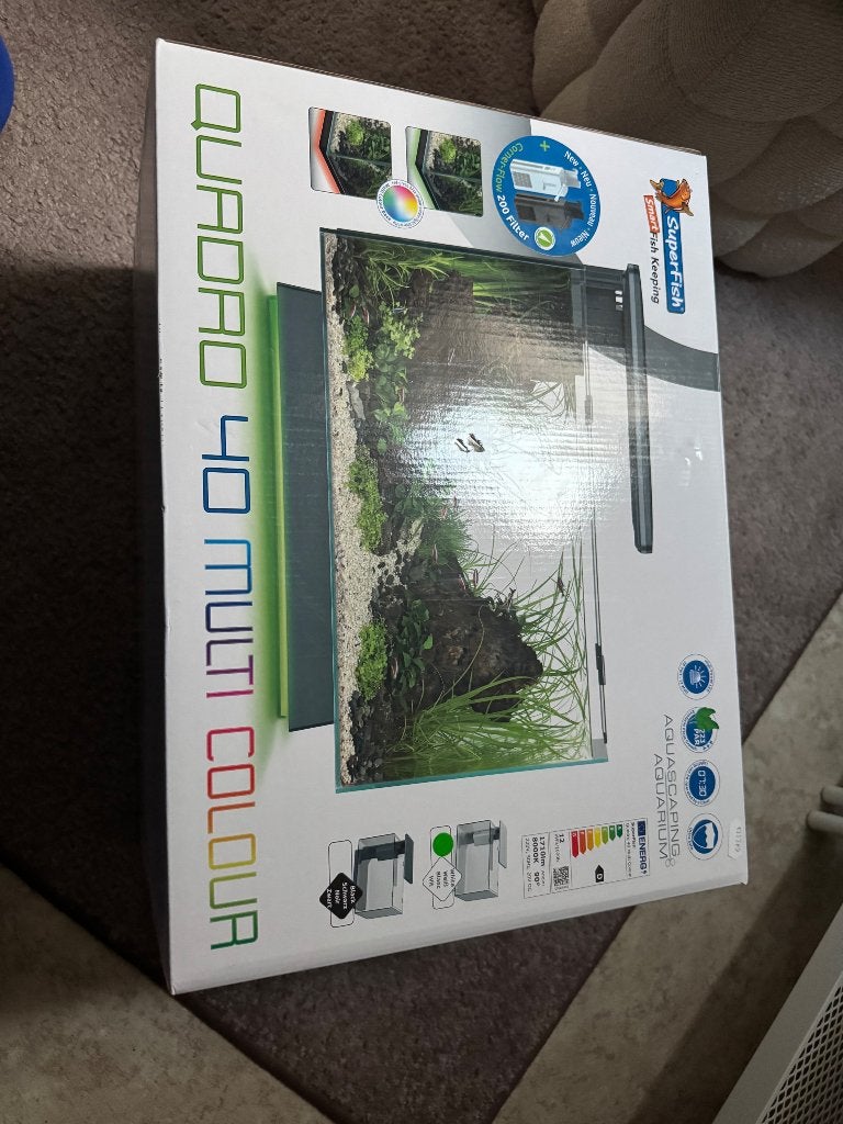 Aquarium, Zo goed als nieuw, Superfish, Filter, Ophalen