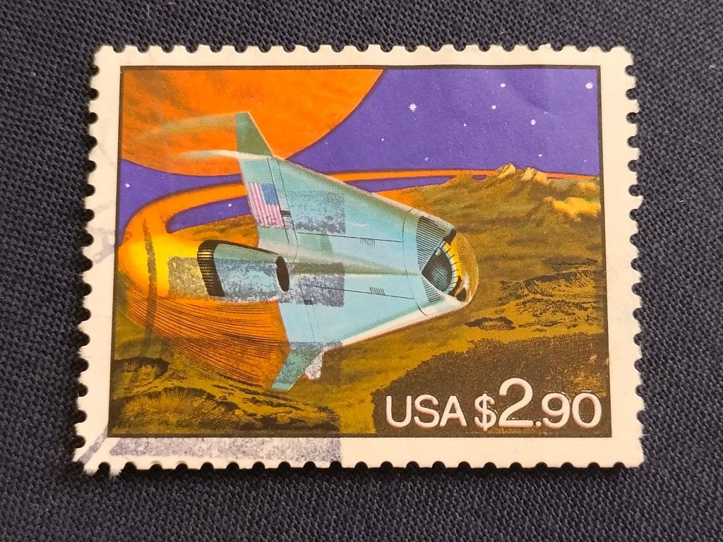 États-Unis 1993 - voyages dans l'espace, Envoi, Affranchi, Amérique du Nord