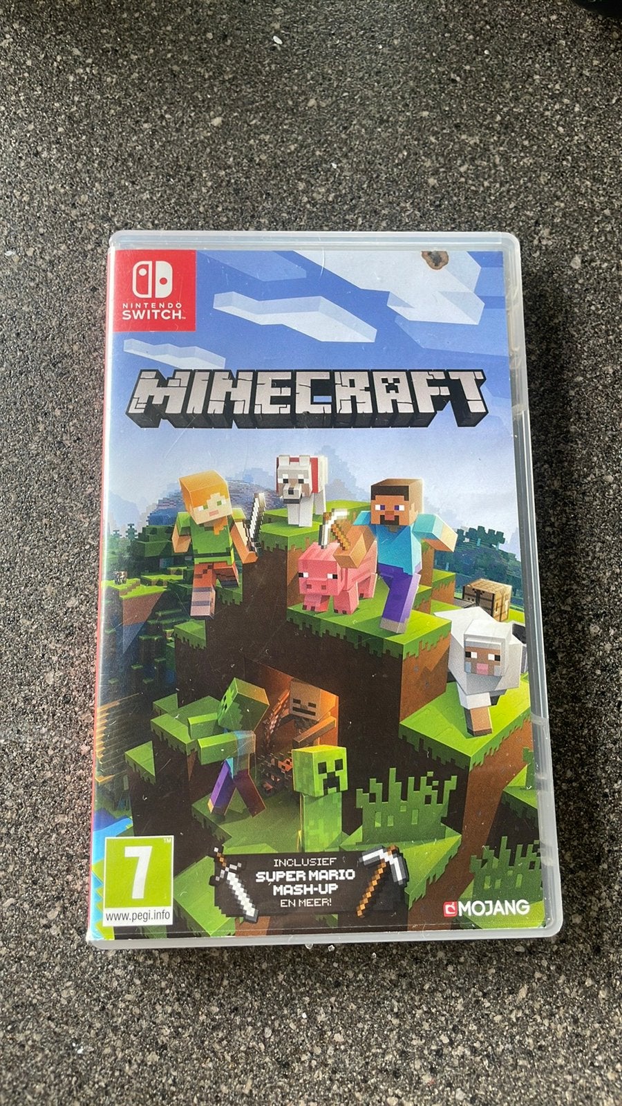Minecraft Nintendo Switch - Inclusief Super Mario Mash-Up, Zo goed als nieuw, Eén computer, 3 spelers of meer, Vanaf 7 jaar