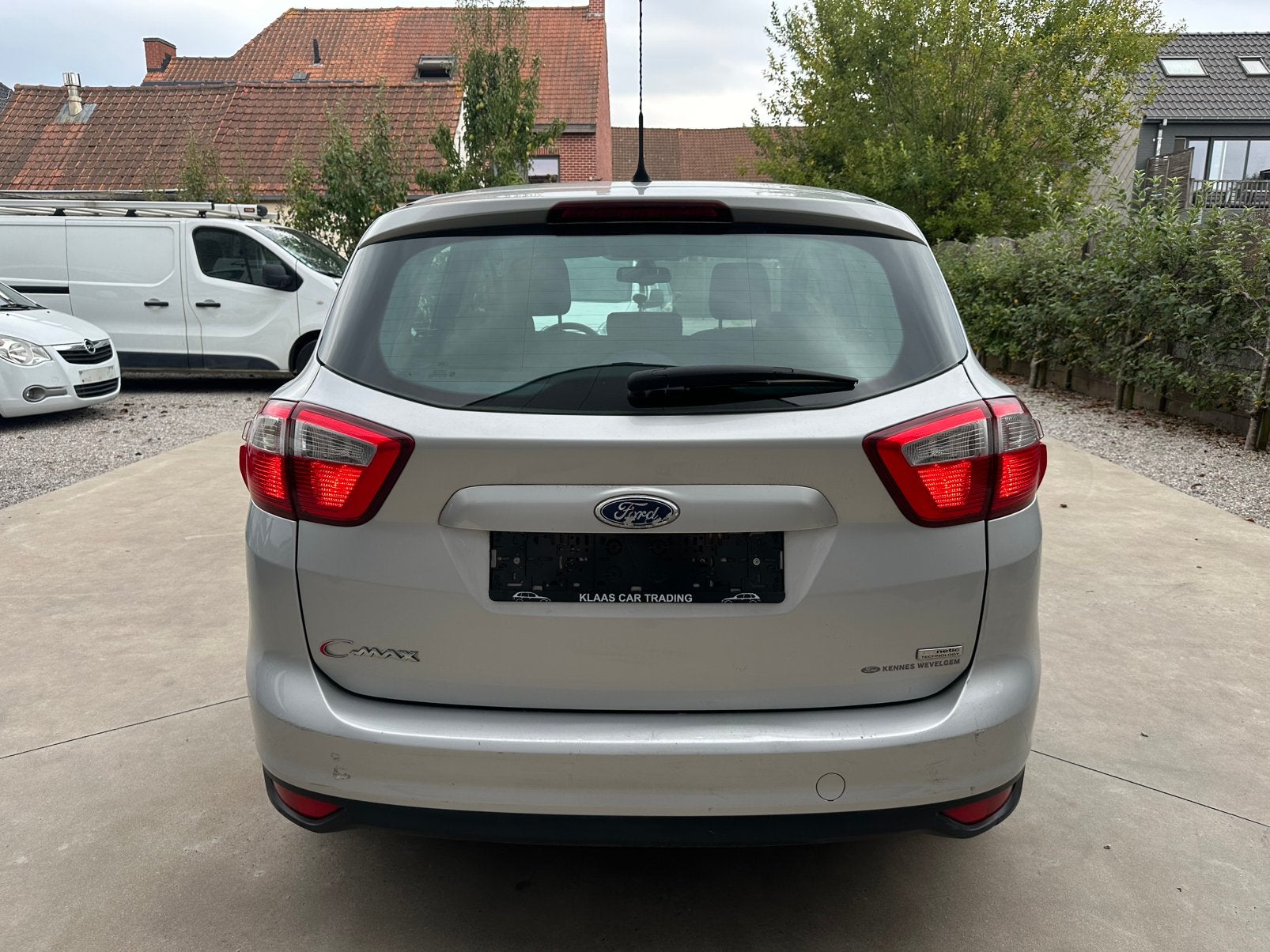 Ford C-max / 146000km / 1.6 diesel, Auto's, Ford, Voorwielaandrijving, Euro 5, Stof, Zwart