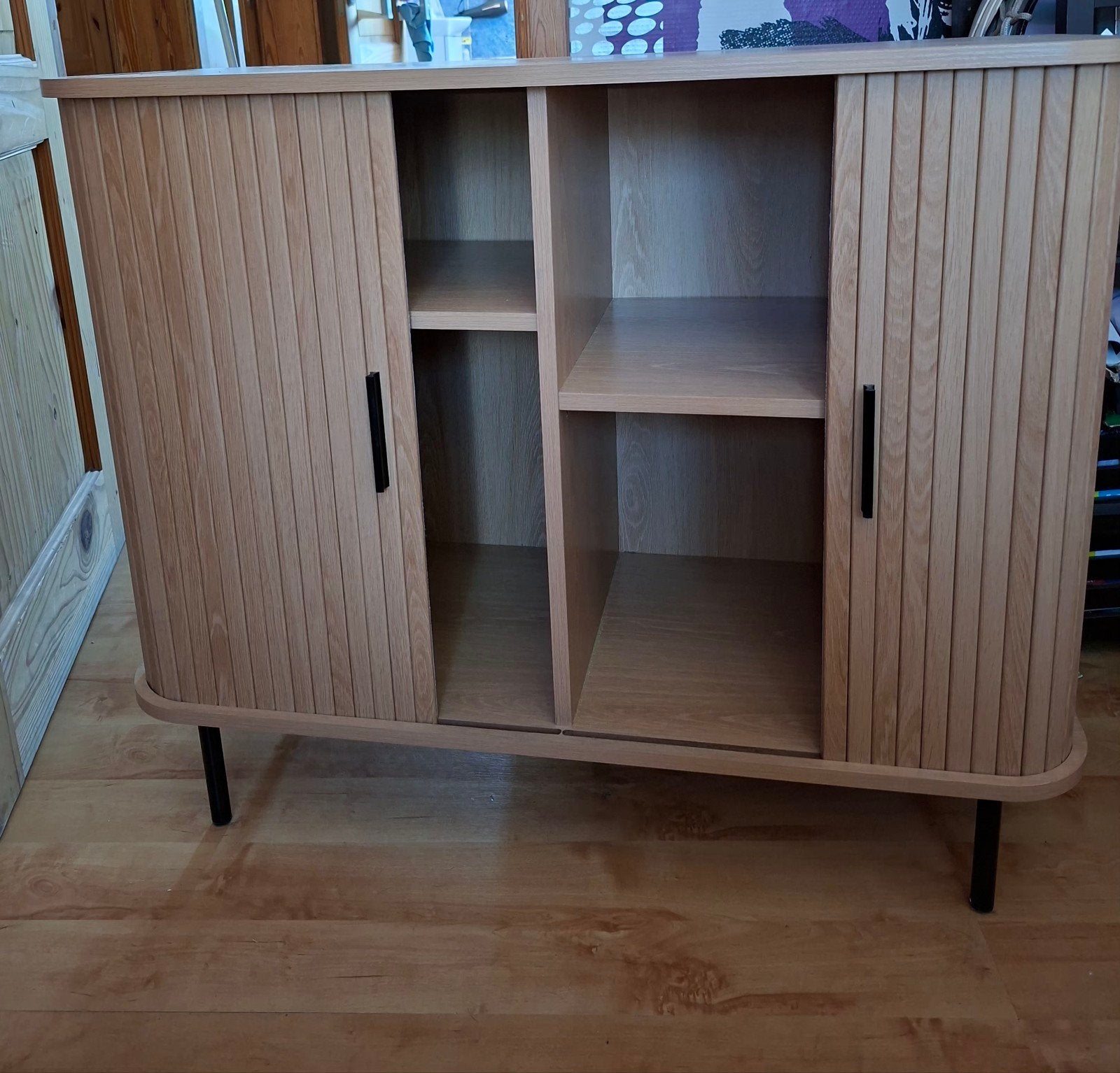 meuble arrondi, Enlèvement
