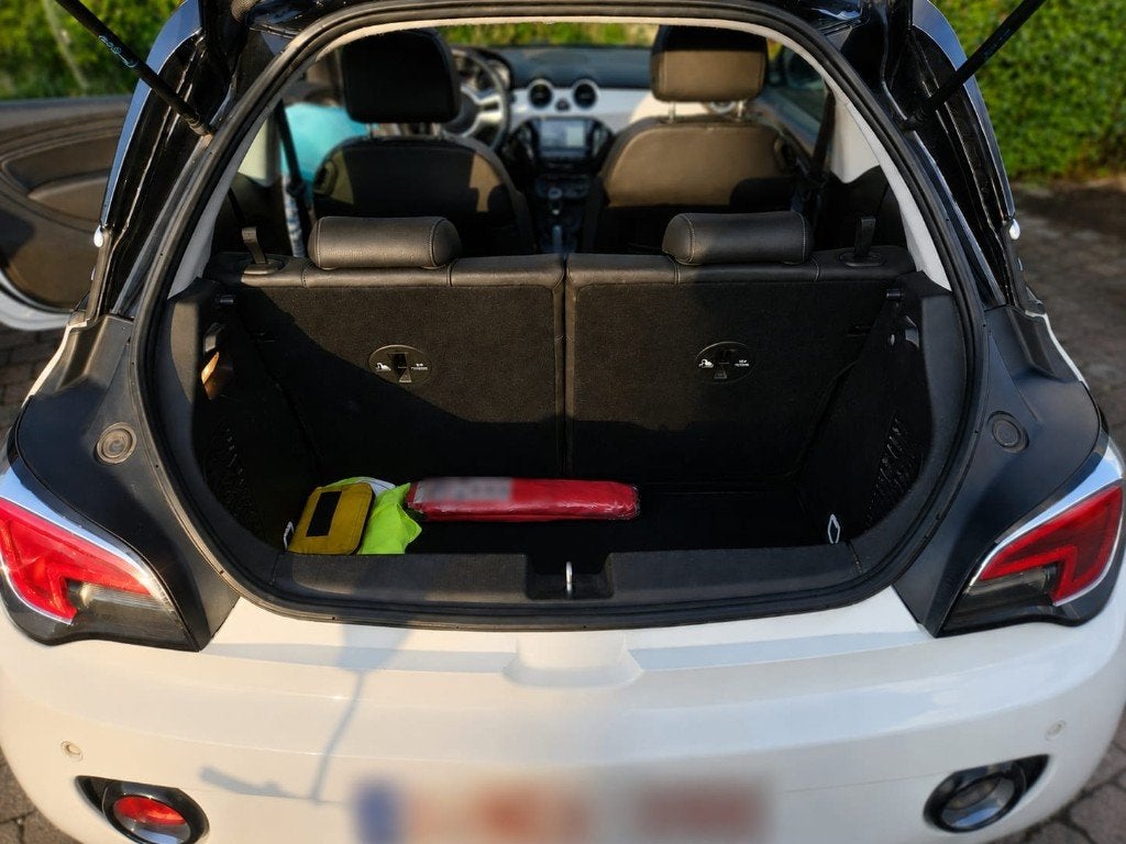 opeld adam 1.2 open dak, Auto's, ADAM, Cabriolet, Wit, Handgeschakeld