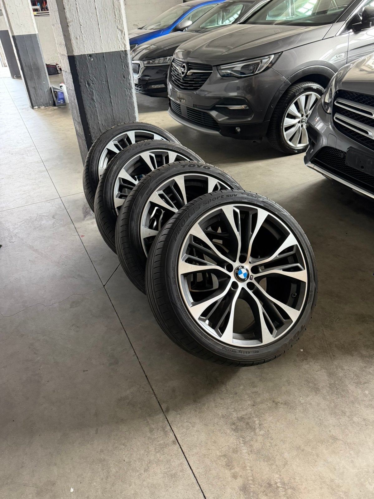 Jantes Bmw 21 pouces M599 Performance originales, Autos : Pièces & Accessoires, Pneus et Jantes, Pneus été, 325 mm, 21 pouces