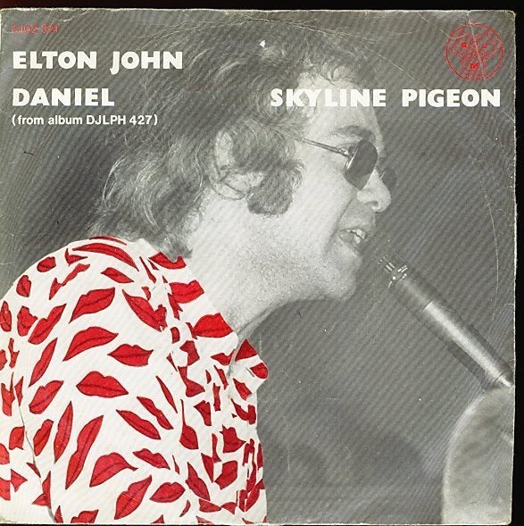 7" Elton John – Daniel / Skyline Pigeon, CD & DVD, Vinyles Singles, Enlèvement ou Envoi, 7 inch, Utilisé, Rock et Metal