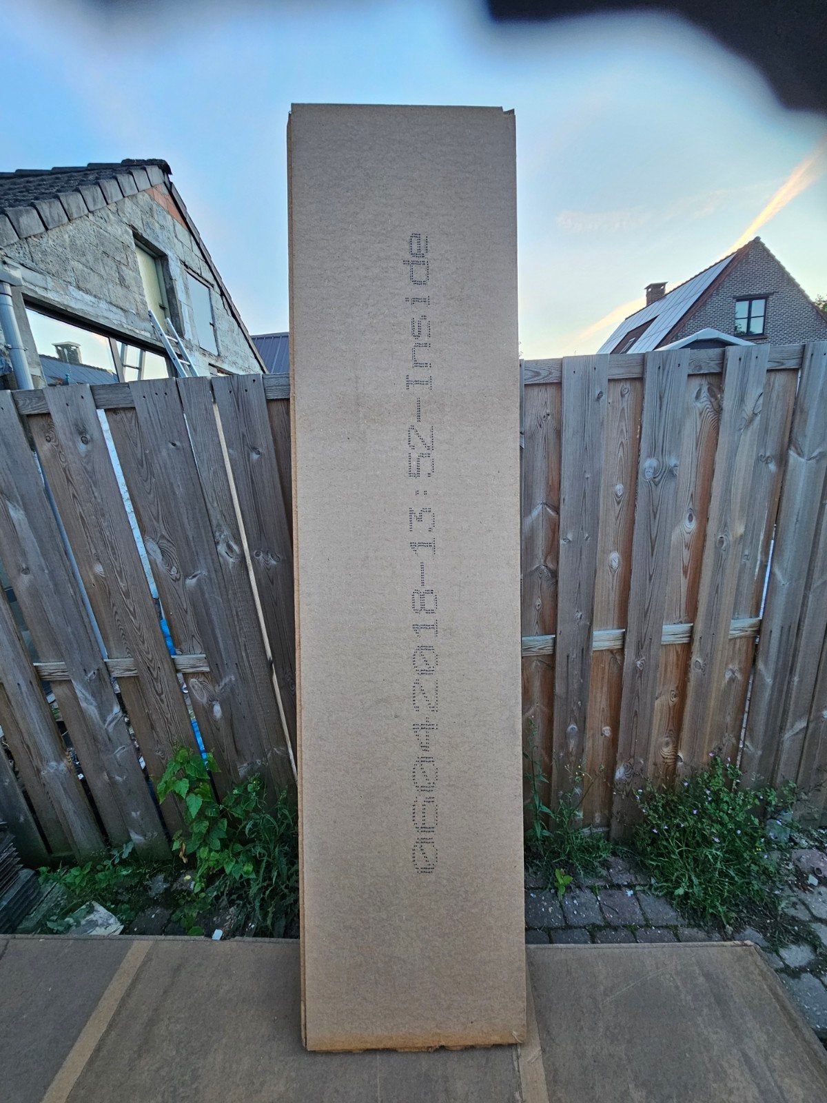 Isolatieplaten binnen, Ophalen