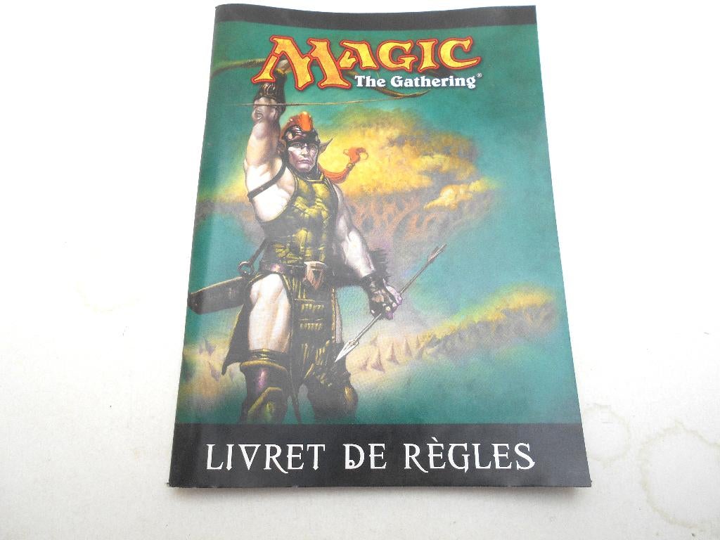 livret de règles Magic The gathering, Enlèvement ou Envoi, Comme neuf, Autres types