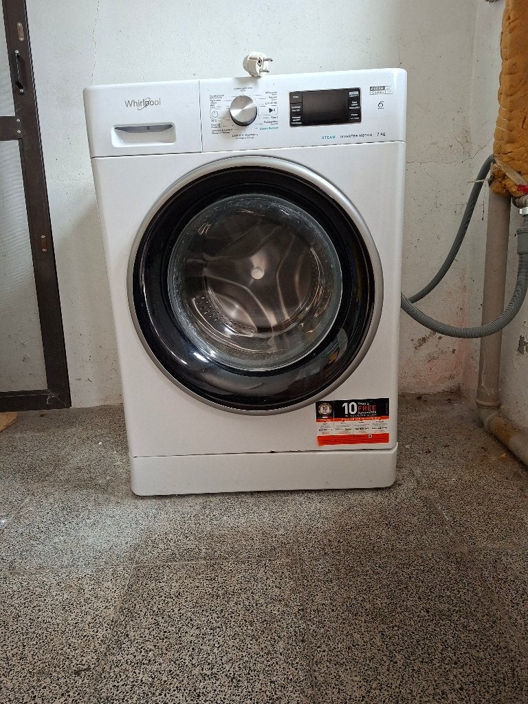 Wasmachine whirlpool, Electroménager, Lave-linge, 6 à 8 kg, Enlèvement, Utilisé, 1200 à 1600 tours