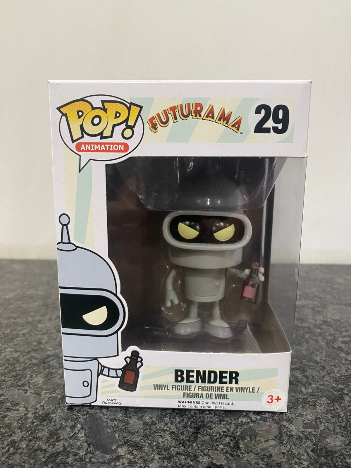 Pop! Animation - Bender (Futurama), Enlèvement, Comme neuf