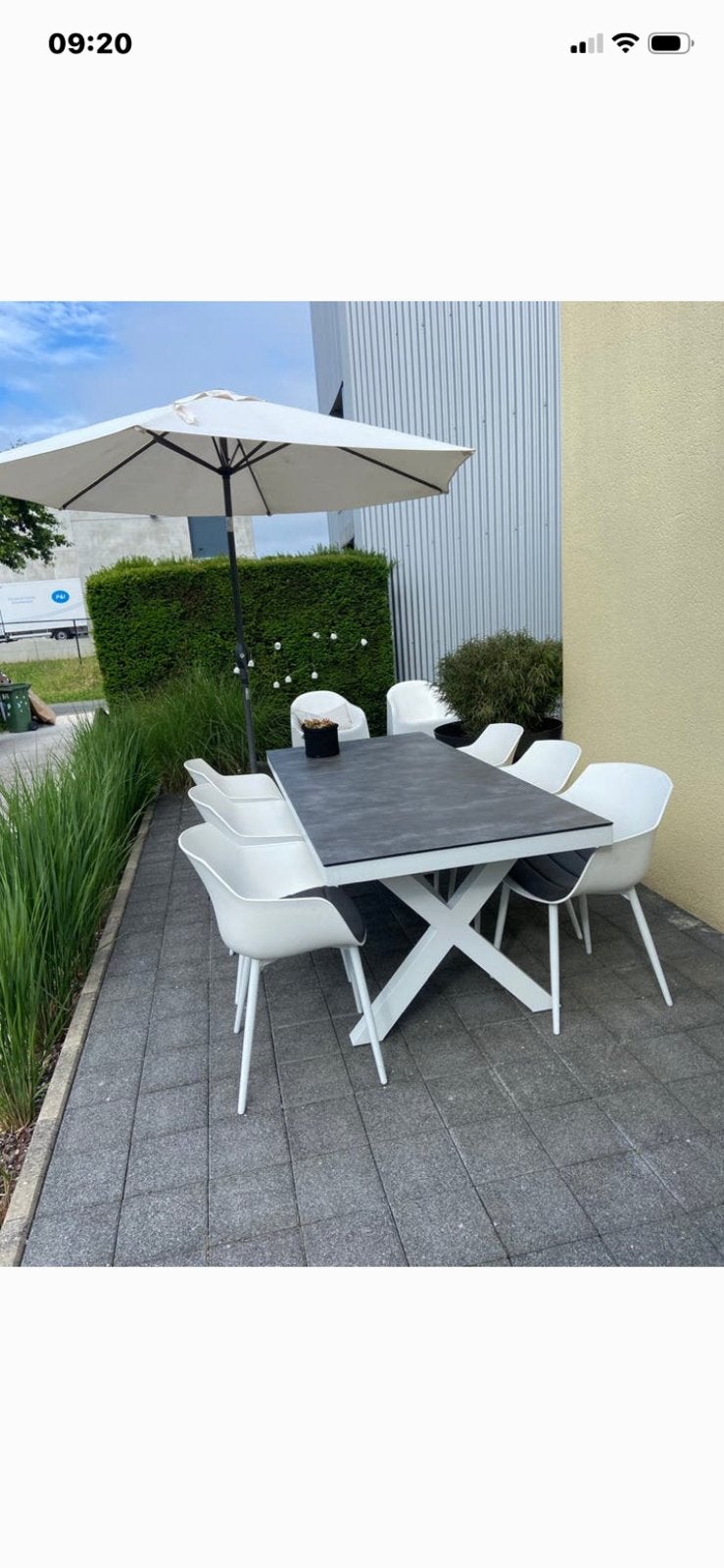 Prachtige tuinset van Exterioo, Enlèvement, Comme neuf, Aluminium