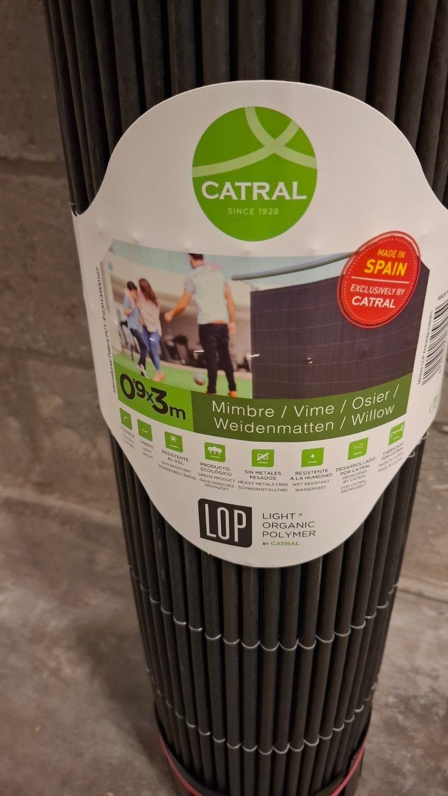 Mimbre écologique catral, Enlèvement