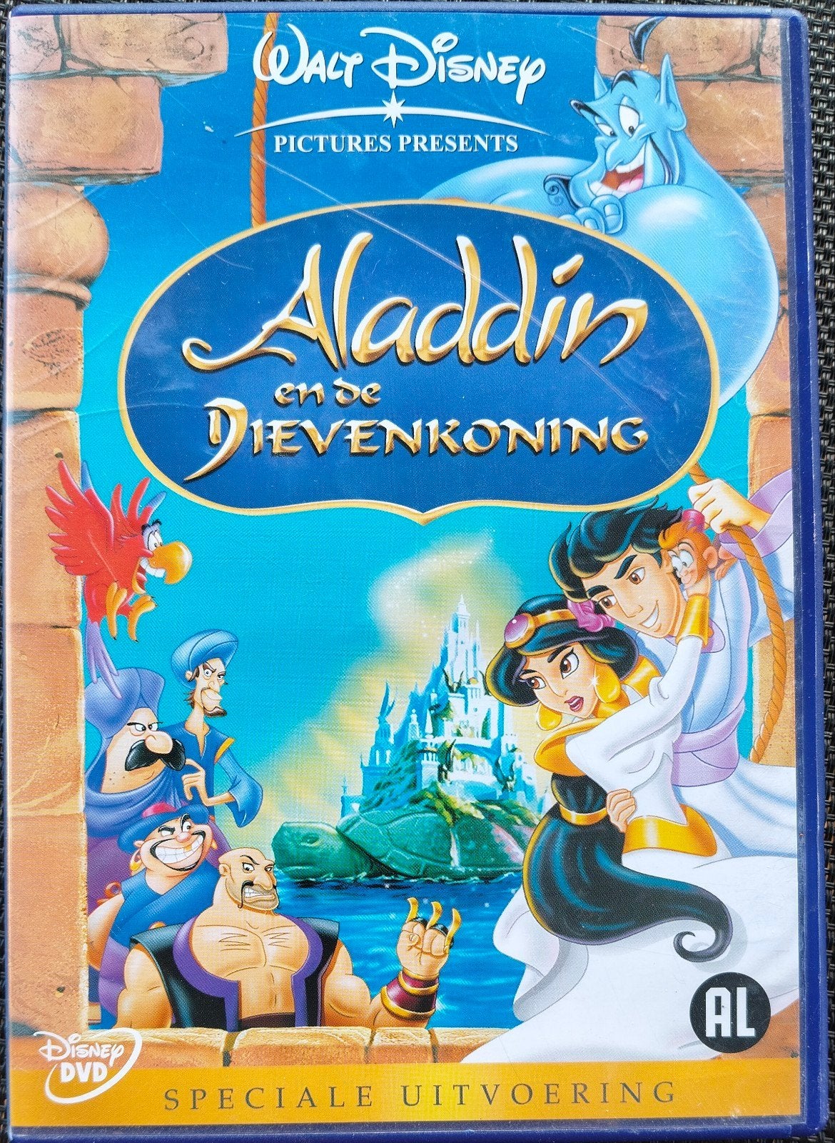 Aladdin en de Dievenkoning, Enlèvement ou Envoi