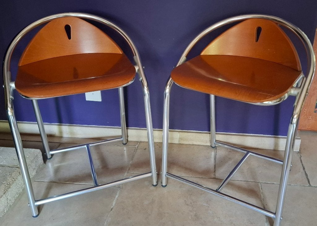 Ensemble de chaises design vintage - chaises postmodernistes, Enlèvement