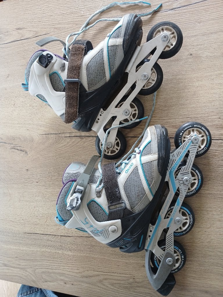 Rollerblade, Sport en Fitness, Skeelers, Gebruikt, Inline skates 4 wielen, Dames, Ophalen