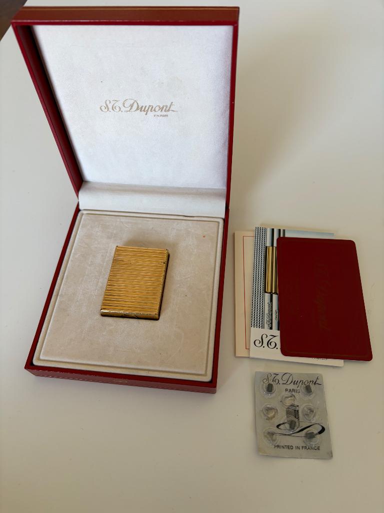 S.T. Dupont lighter Ligne 1/2, Ophalen of Verzenden, Gebruikt, Aansteker