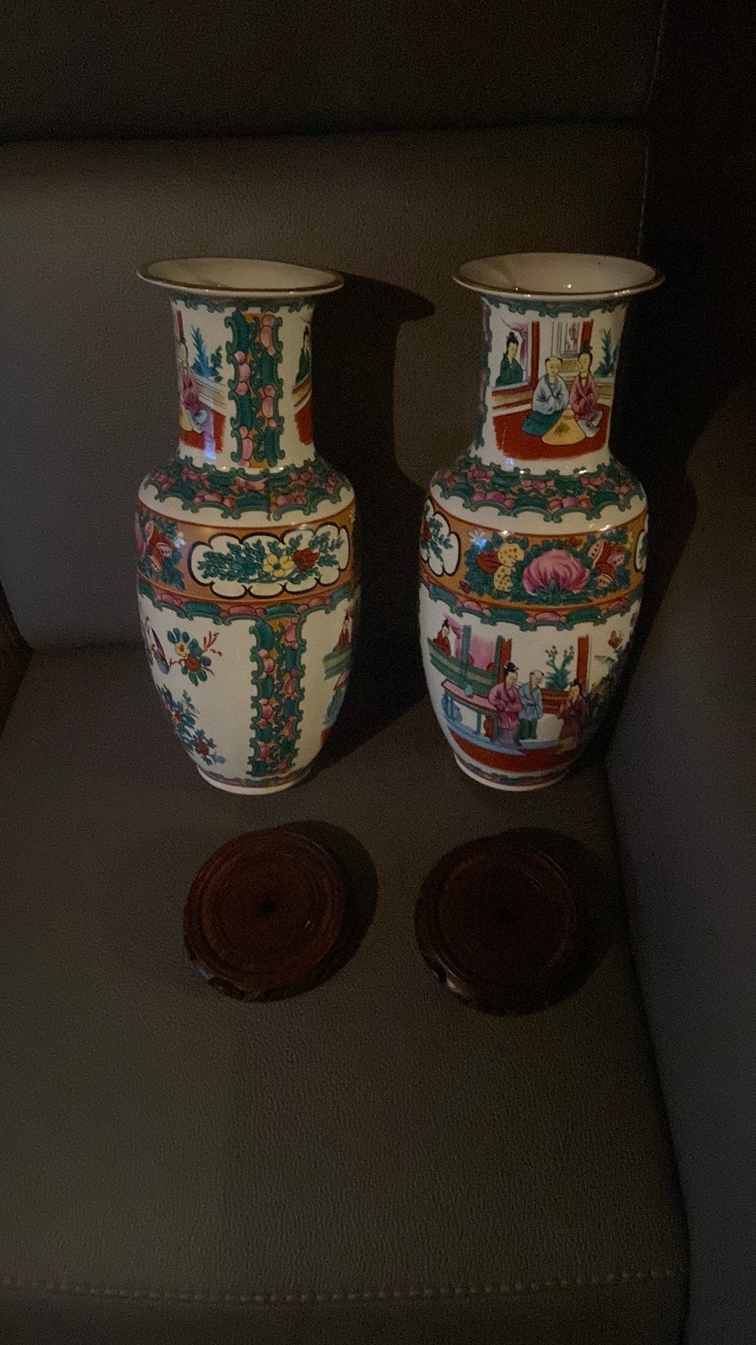 Chinese vazen, Ophalen