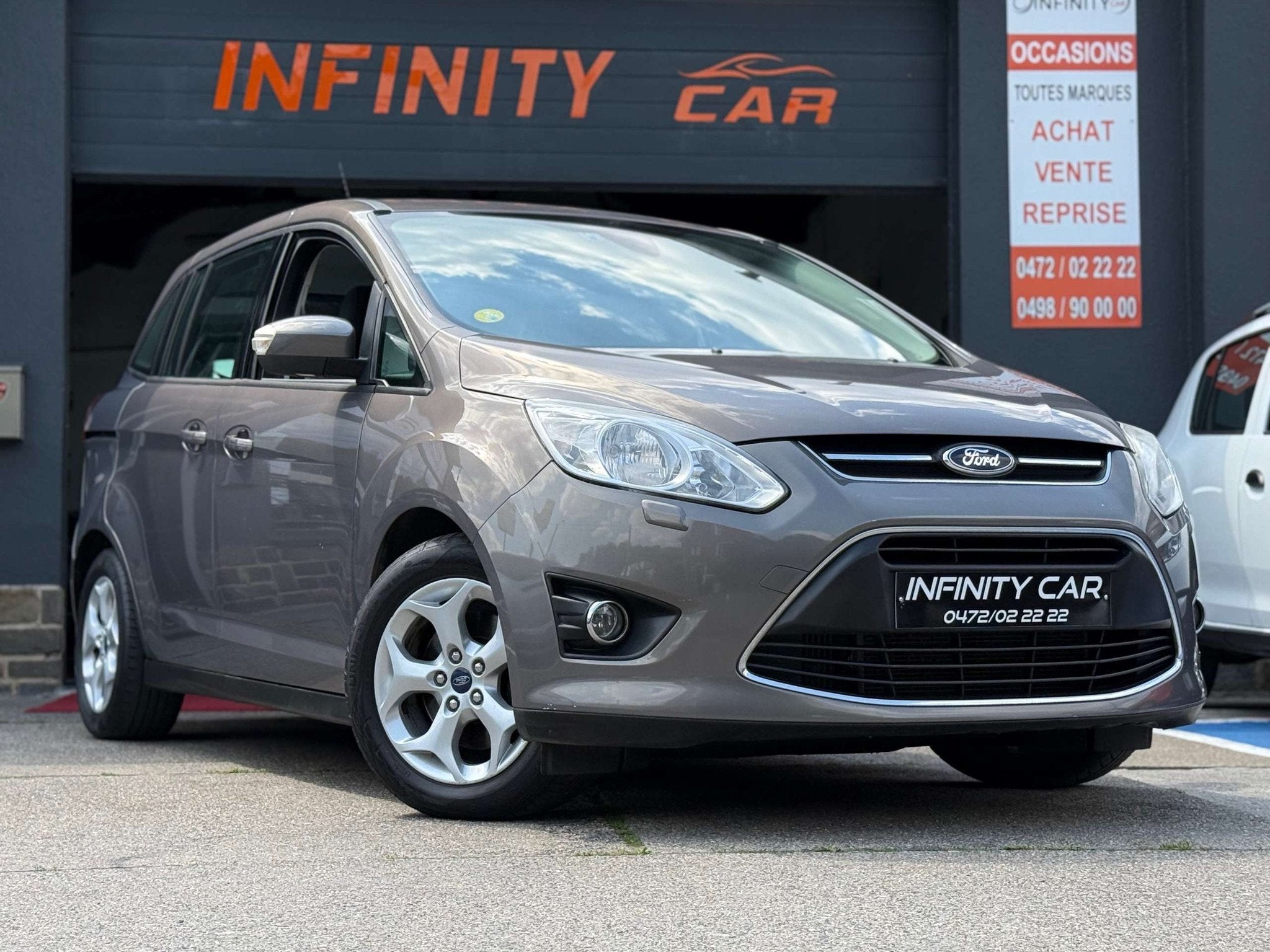 Ford Grand C-Max Grand C-Max 1.6 TDCi Trend Style Start-Stop, Auto's, Voorwielaandrijving, Euro 5, Stof, Gebruikt
