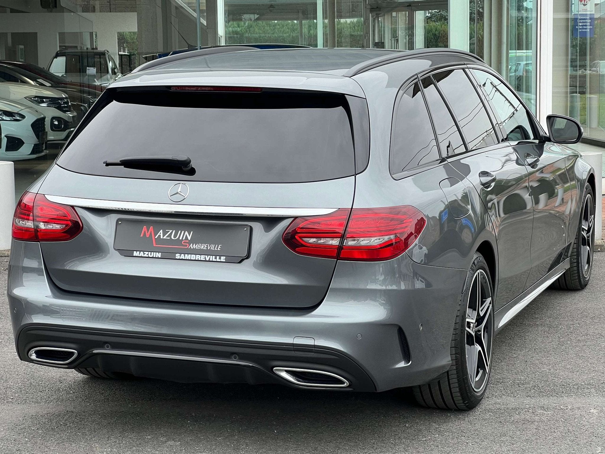 Mercedes-Benz C-Klasse 180 d Break * Full Pack AMG * Boite A, Autos, Euro 6, Entreprise, Noir, 5 portes