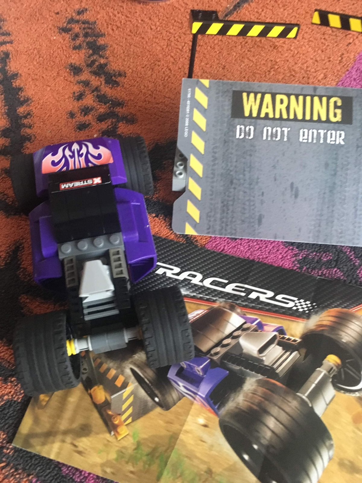 Lego racers 8491 ram rod, Ophalen, Gebruikt, Lego, Racers