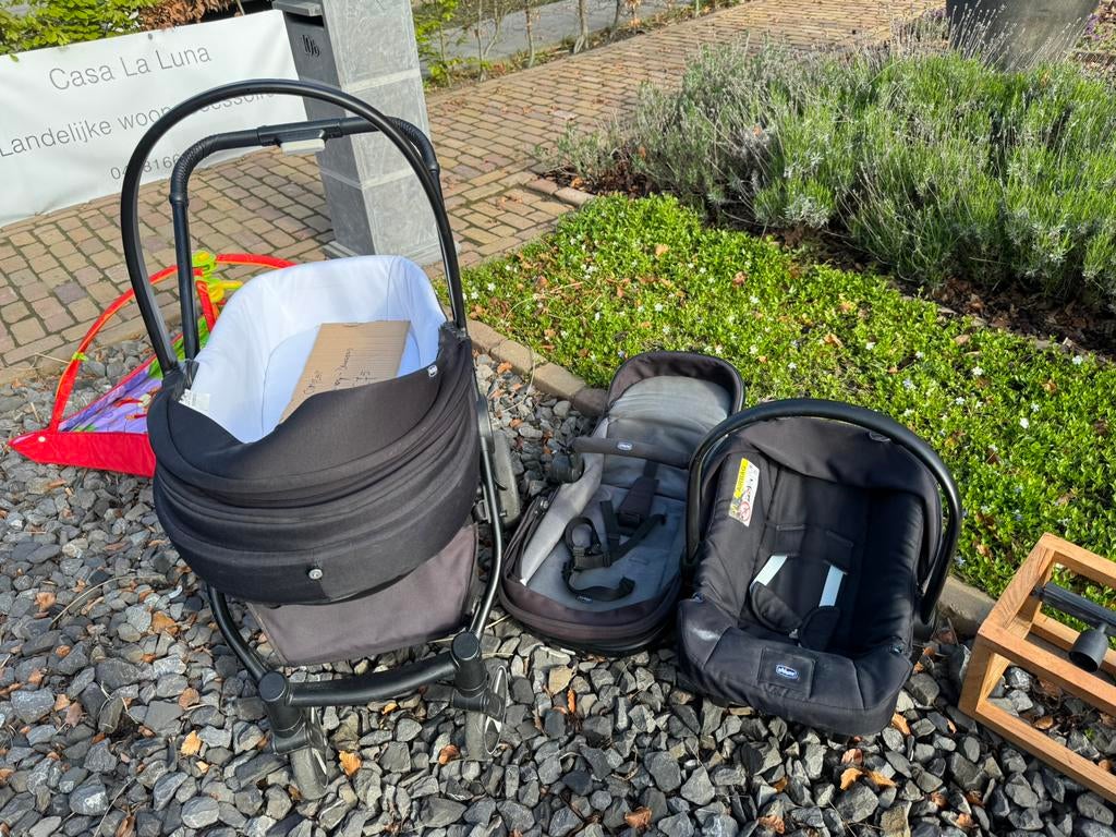 Chicco 3 in 1, Kinderen en Baby's, Kinderwagens en Combinaties, Ophalen, Gebruikt, Kinderwagen, Overige merken